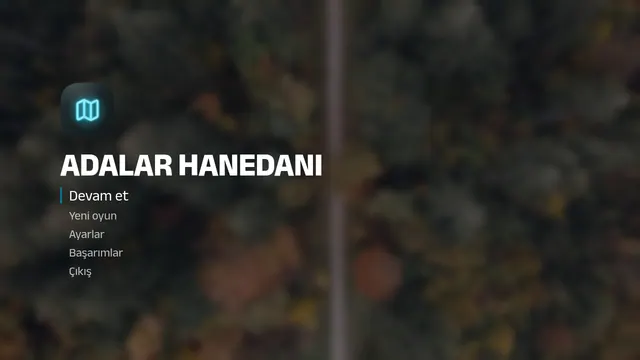Adalar Hanedanı ana menüsü