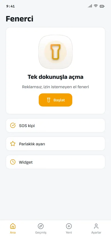 Fenerci ana ekranı
