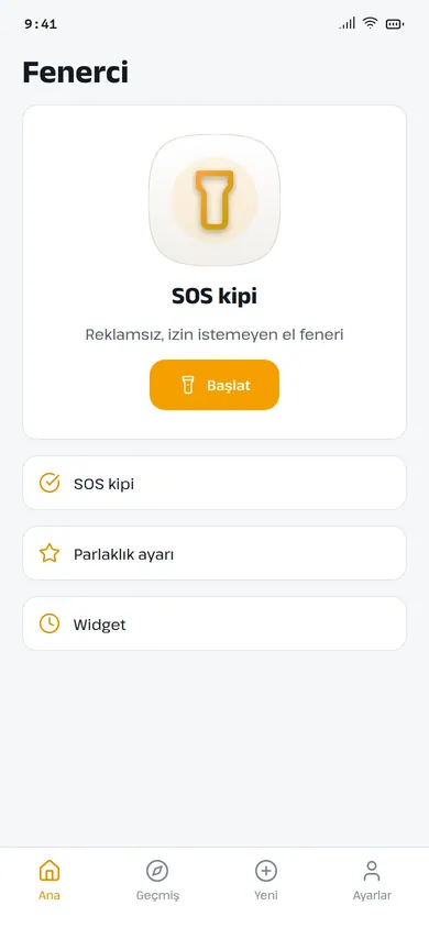 Fenerci sos kipi ekranı