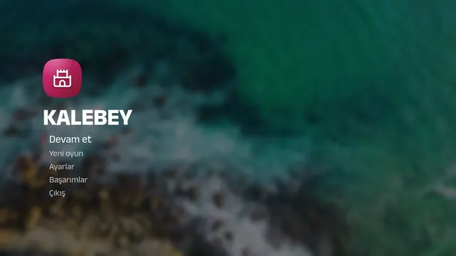 Kalebey ana menüsü