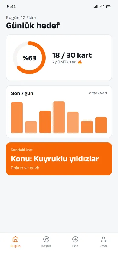 Kod Çocuk ana ekranı