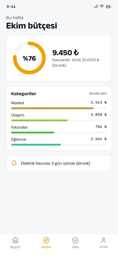 Kumbaram otomatik hesaplama ekranı