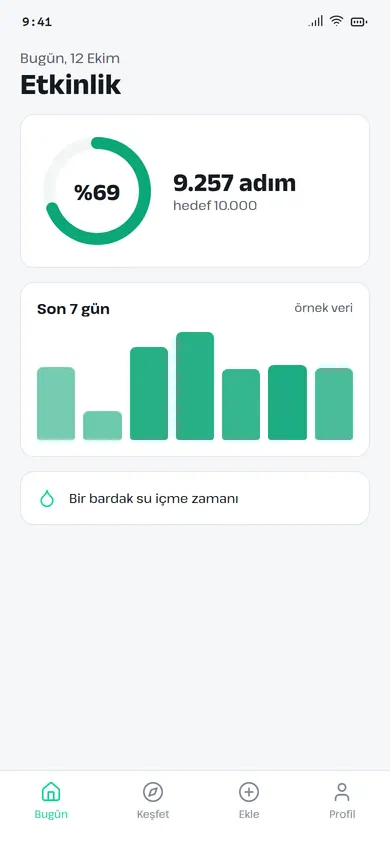 Nefes Al ana ekranı