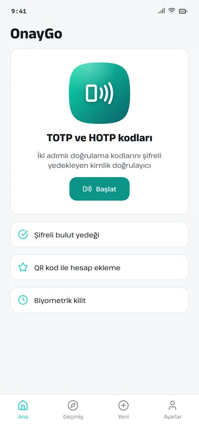 OnayGo ana ekranı