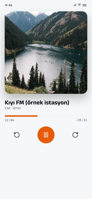 Radyolik ana ekranı