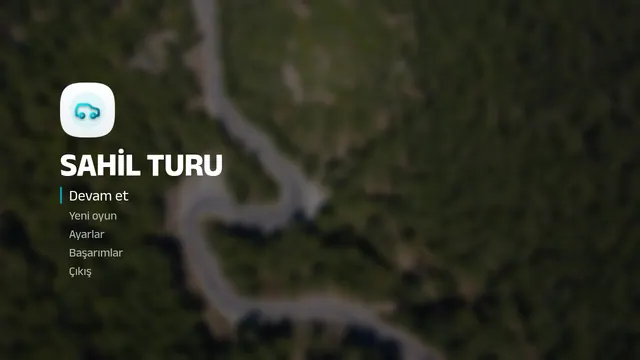 Sahil Turu ana menüsü
