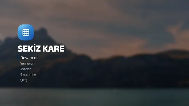 Sekiz Kare ana menüsü