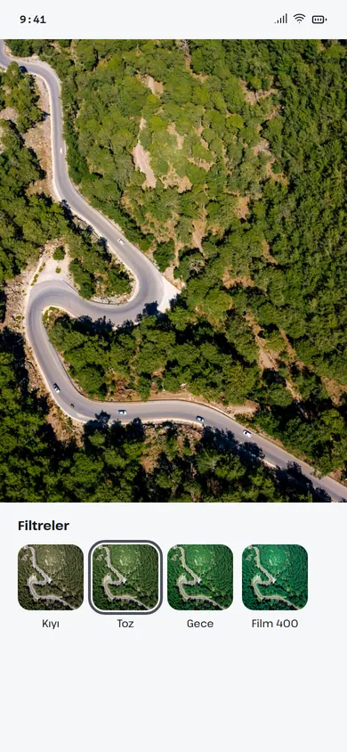 Tarayıcam otomatik kırpma ekranı